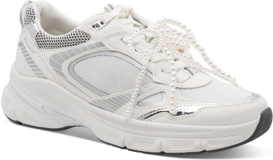 Tamaris damessneaker 1-23799-46-101 dames lage sneaker wit