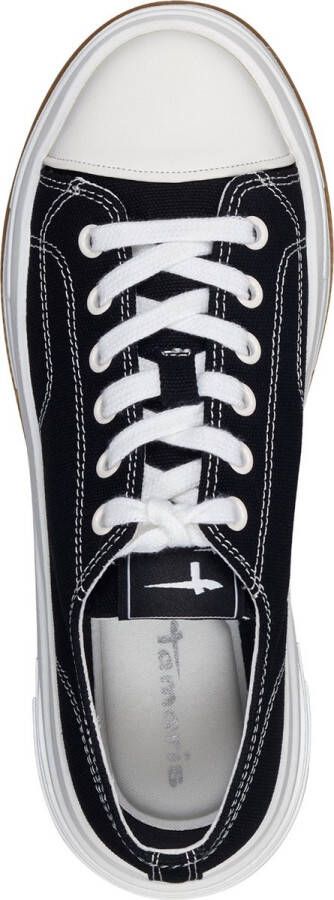 Tamaris Plateausneakers met mooie metallicdetails - Foto 8