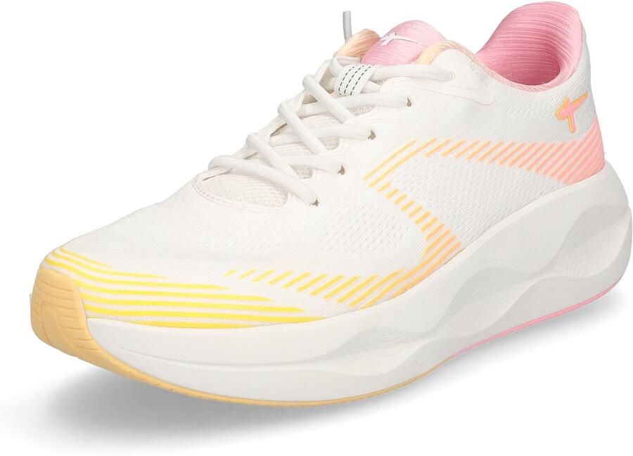 Tamaris Dames Sneaker Lage Sneakers Platform 1-23781-45-1B7 Wit Comb - Foto 2