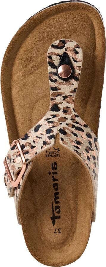 Tamaris Teenslippers Corra zomerschoen slippers met comfortabele tussenstuk voor de tenen