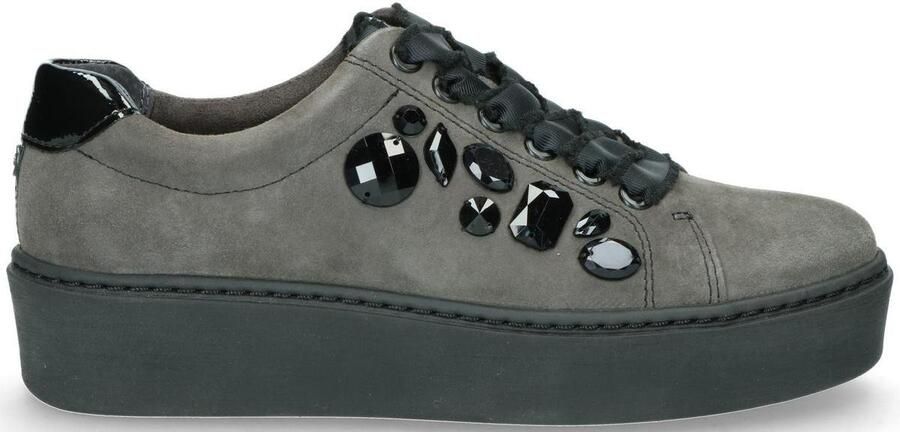 Tamaris Dames Veterschoenen Grijs