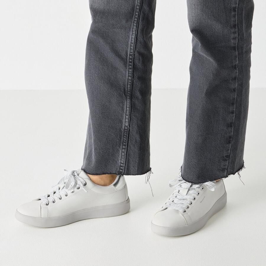 Tamaris Plateausneakers vrijetijdsschoen halfhoge schoen veterschoen in vegan verwerking - Foto 2