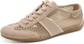 Tamaris Dames Veterschoenen - Beige