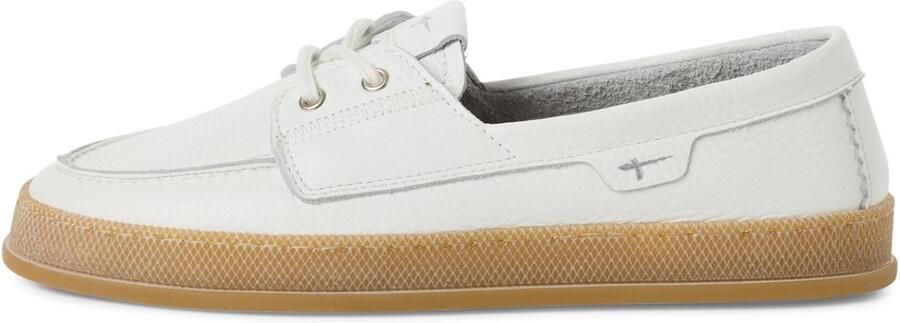 Tamaris dames leren mocassin 1-23615-46-117 instapschoen dames wit