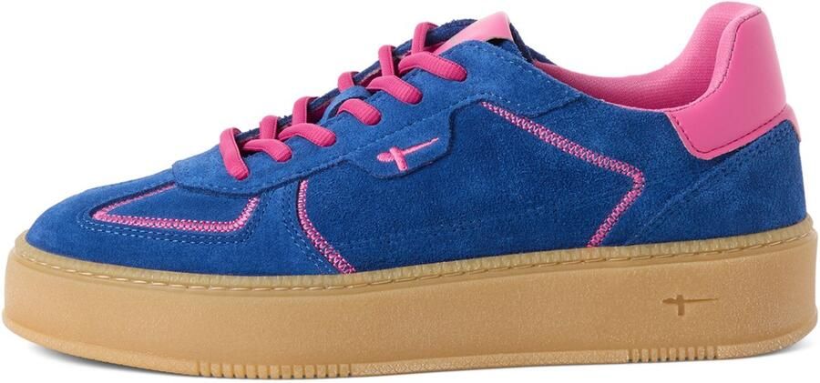 Tamaris Sneakers laag navy pink