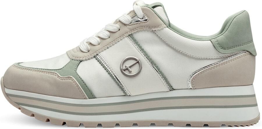 Tamaris Stijlvolle Sneakers voor Vrouwen Beige Dames