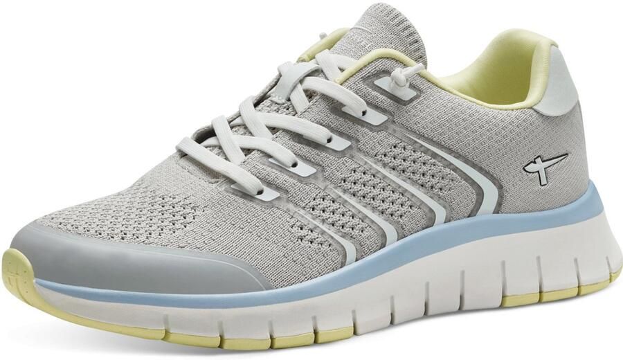 Tamaris Sneakers laag '1-23765-42' grijs lichtgrijs groen - Foto 2