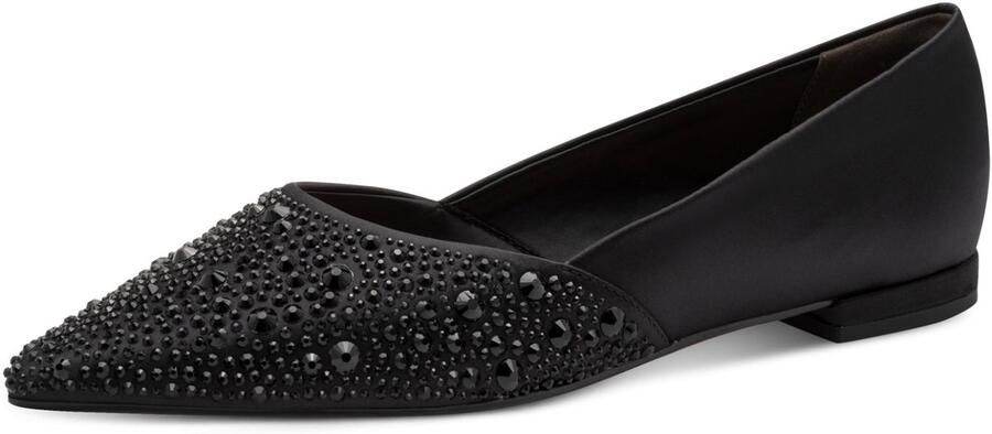 Tamaris damesballerina 1-22156-46-001 damesschoenen puntig zwart - Foto 2