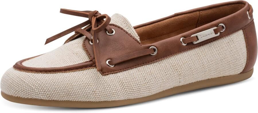 Tamaris damesballerina 1-23611-46-486 damesschoenen veganistisch beige