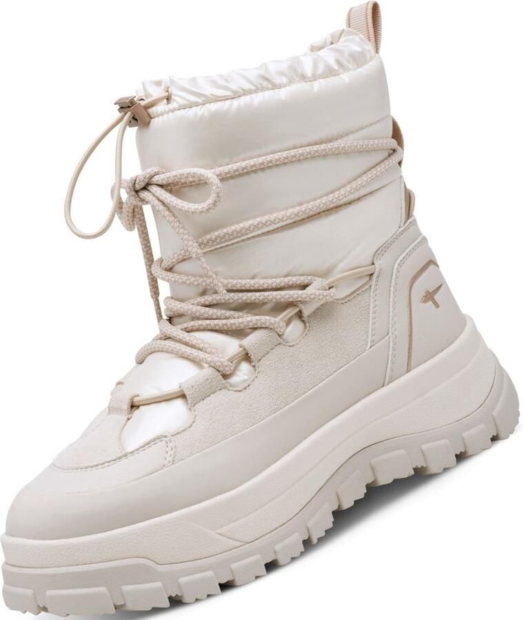 Tamaris dameslaarzen gevoerd beige 1-26259-47 418 Ivory - Foto 2