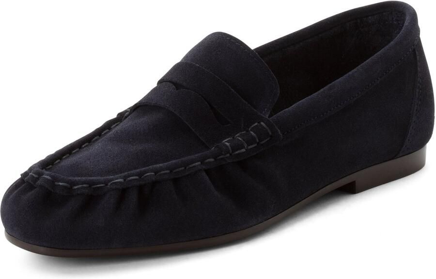 Tamaris damesleren mocassin 1-24205-46-805 damesschoenen instappers donker blauw - Foto 1