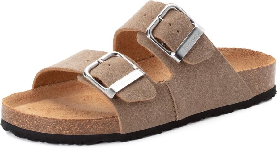 Tamaris damesmuilezel 1-27503-42 3 damesschoenen M2753342 taupe