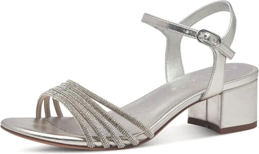 Tamaris damessandaal 1-28248-44 957 damesschoenen vegan M2824844 metallic