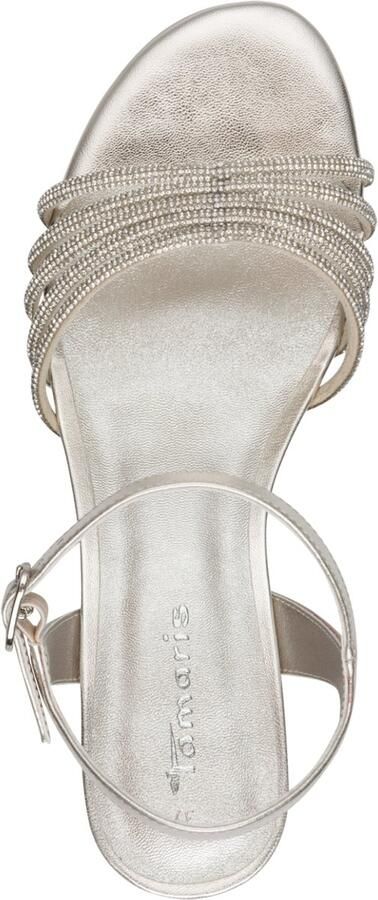 Tamaris damessandaal 1-28248-44 957 damesschoenen vegan M2824844 metallic