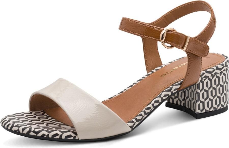 Tamaris damessandaal 1-28249-42-430 damesschoenen veganistisch beige - Foto 2