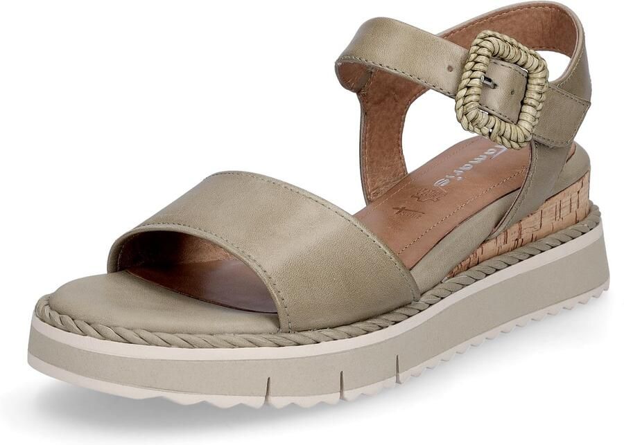 Tamaris Sandalen met sleehak 28247 46