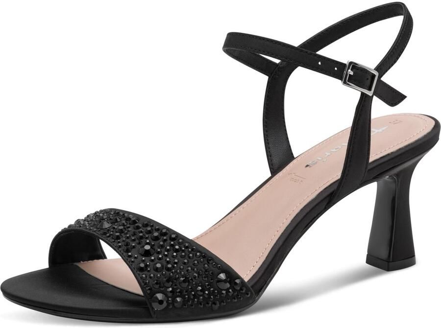 Tamaris damessandaaltjes 1-28313-46-043 damesschoenen stiletto Black Glam