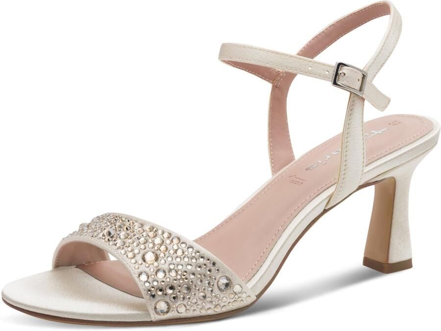 Tamaris damessandaaltjes 1-28313-46-289 damesschoenen stiletto Pearl Glam - Foto 3