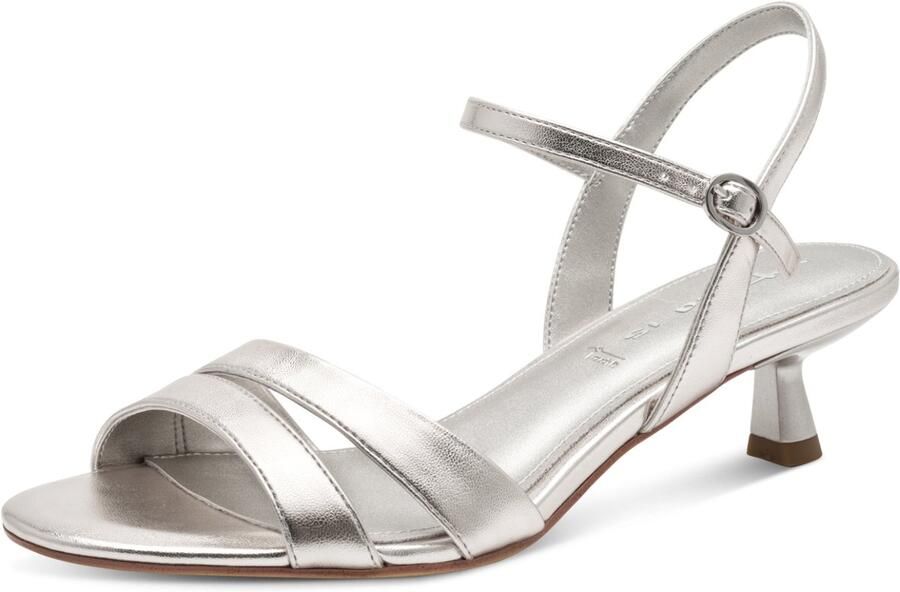Tamaris damessandaaltjes 1-28314-46-957 damesschoenen elegant naaldhak metallic - Foto 2