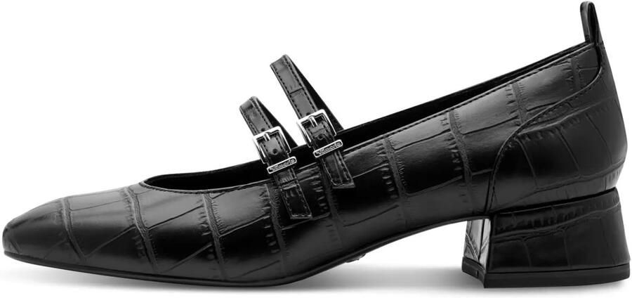 Tamaris Pumps met streepjes en riempjes