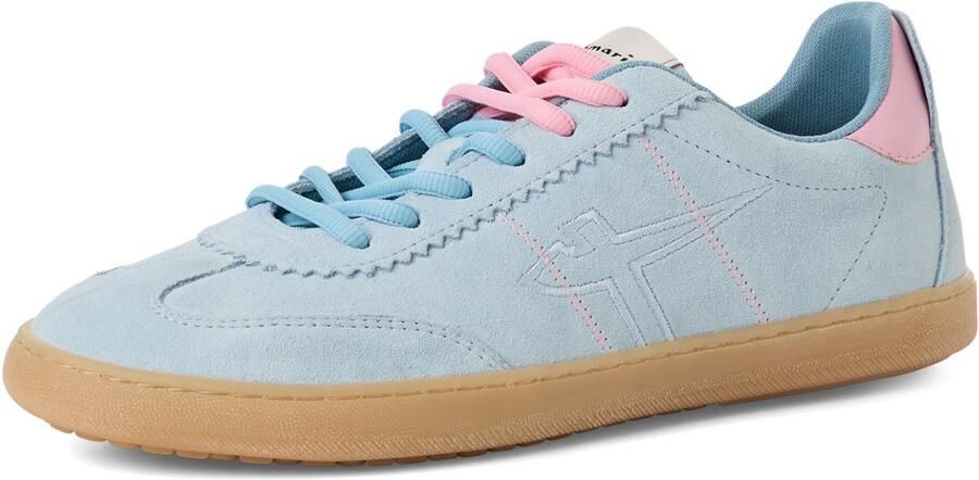 Tamaris Damessneaker 1-23609-46 880 Low Top Dames lichtblauw