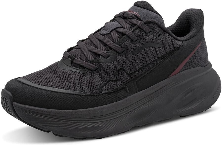 Tamaris damessneaker 1-23705-47-001 Easy In veterschoen zwart