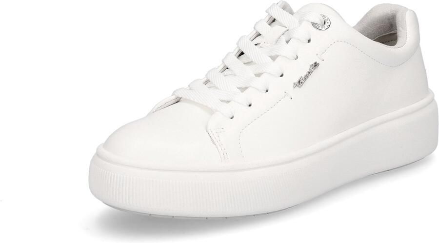 Tamaris Plateausneakers vrijetijdsschoen lage schoen veterschoen met verwisselbare binnenzool