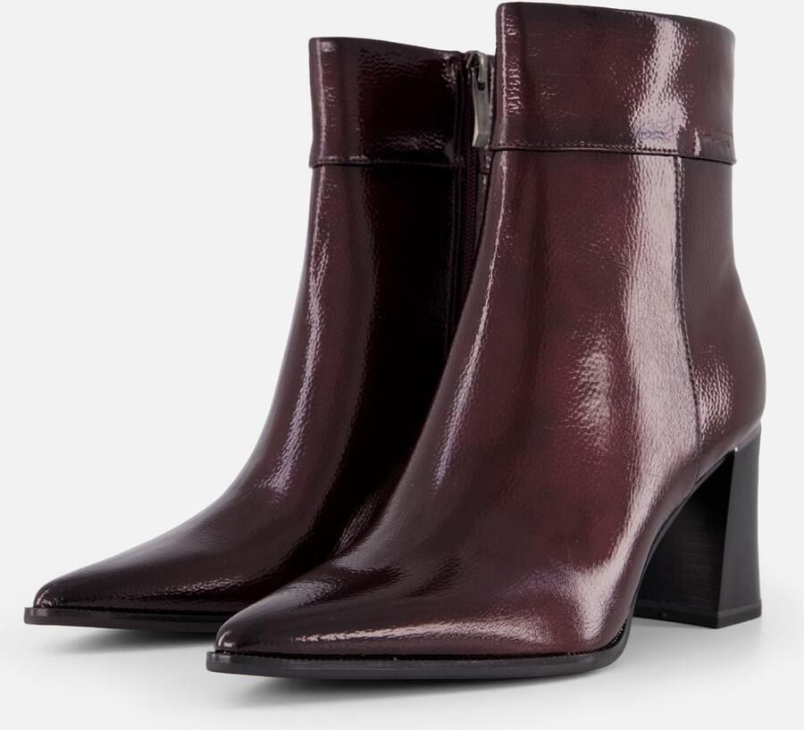 Tamaris Enkellaarsjes Met Hak rood Dames