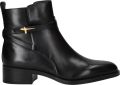 Tamaris Enkellaarsjes 'Damen Stiefelette 1-25321-43-001 Echt Leder in schwarz' zwart - Zwart