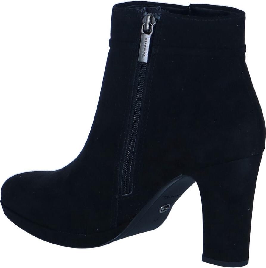 Tamaris Enkellaarsjes zwart Textiel 192206 Dames - Foto 3