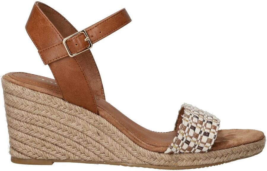 Tamaris Sandalen Touwzool Sandalen Touwzool Cognac - Foto 3
