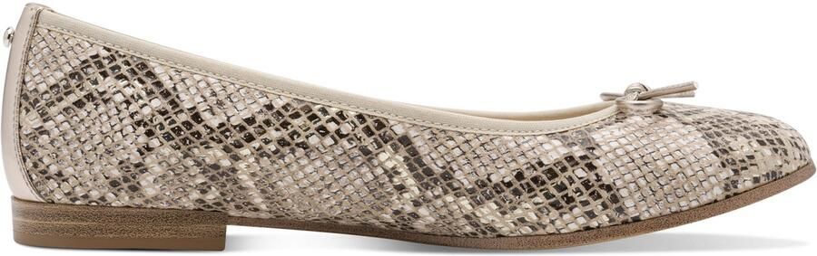 Tamaris Essentials Dames Ballerina's BEIGE