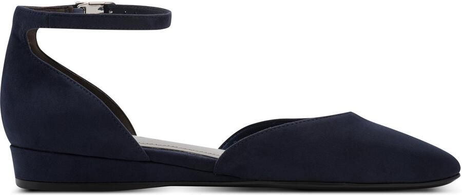 Tamaris ESSENTIALS Dames Ballerina's BLAUW