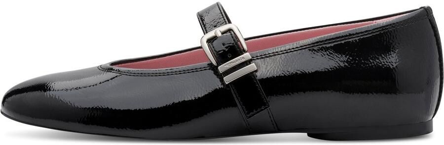 Tamaris ESSENTIALS Dames Ballerina's ZWART