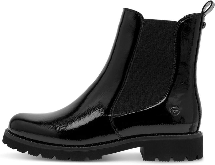 Tamaris Chelsea-boots business schoen instapschoen enkellaarsjes met stretchinzetten