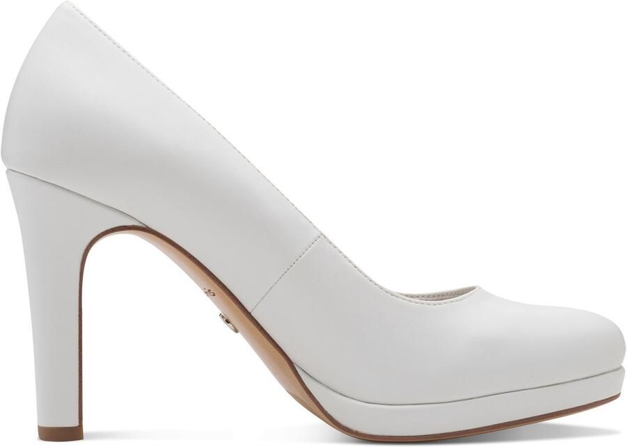 Tamaris Witte Klassieke Gesloten Pumps White Dames