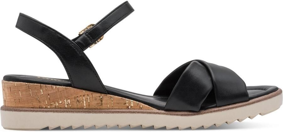 Tamaris Sandaaltjes sleehak zomerschoen bandjessandaal met gespsluiting - Foto 2