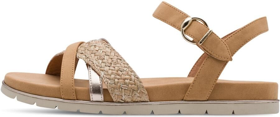 Tamaris Essentials Dames Sandalen CAMEL COMB