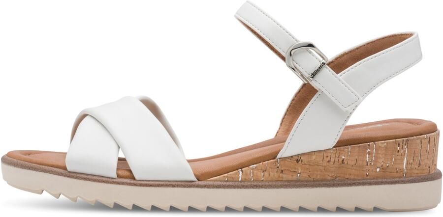 Tamaris Essentials Dames Sandalen WHITE