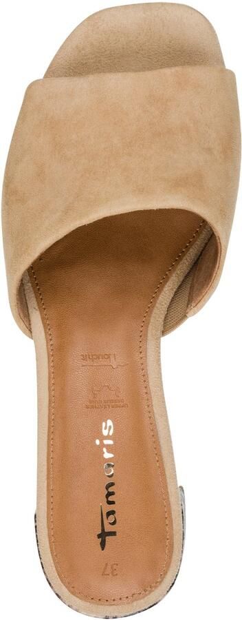 Tamaris ESSENTIALS Dames Slippers BEIGE