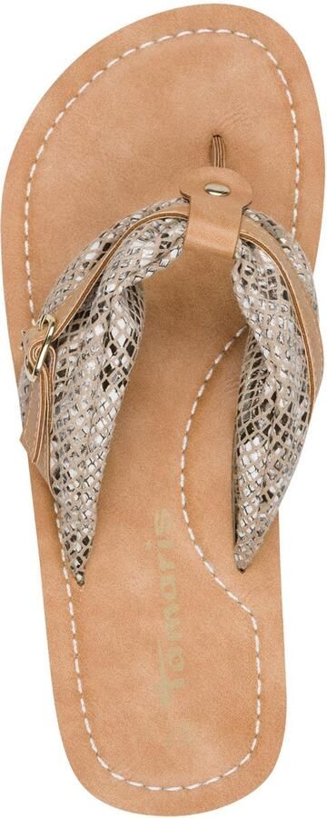Tamaris ESSENTIALS Dames Slippers BEIGE