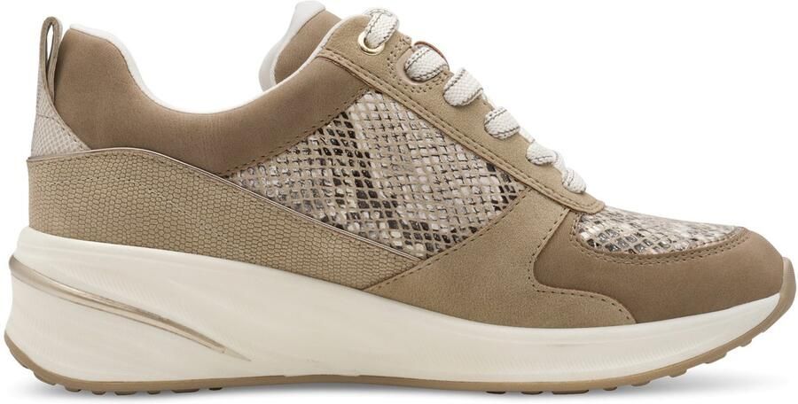 Tamaris ESSENTIALS Dames Sneakers BEIGE