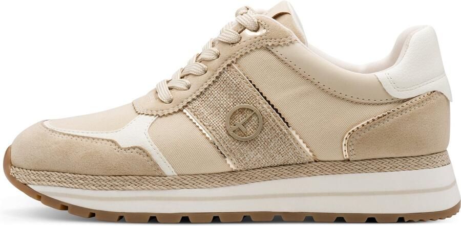 Tamaris dames sneaker Low 1-23797-46 313 damesschoenen camel comb