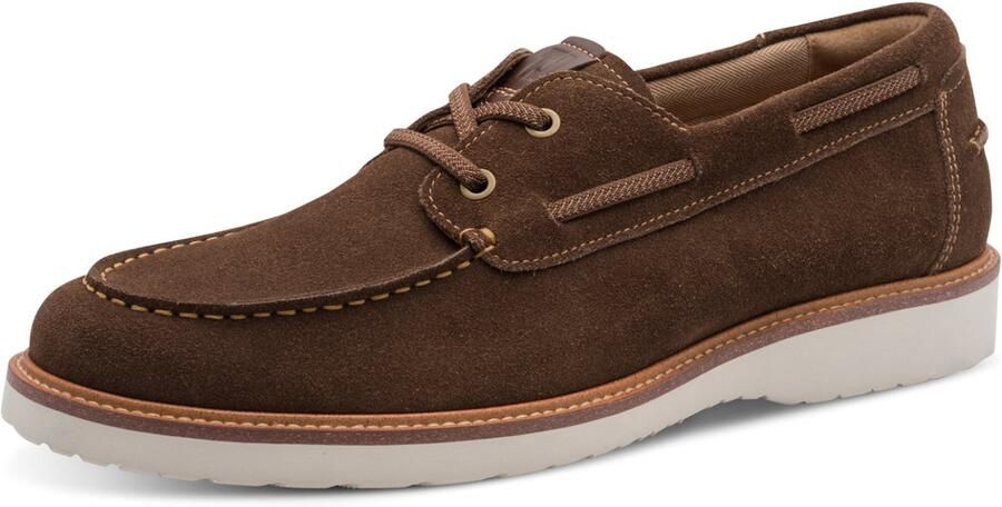 Tamaris heren leren halfschoen 1-13621-46-300 instapschoenen bruin