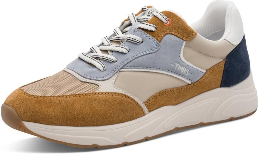 Tamaris heren leren sneaker 1-13611-44-392 veterschoen bruin