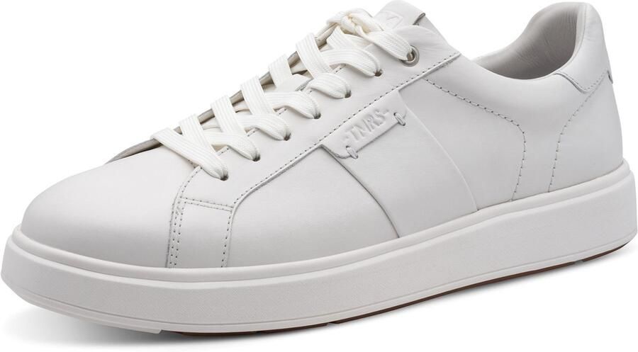 Tamaris heren leren sneaker 1-13625-47-117 lage schoen wit