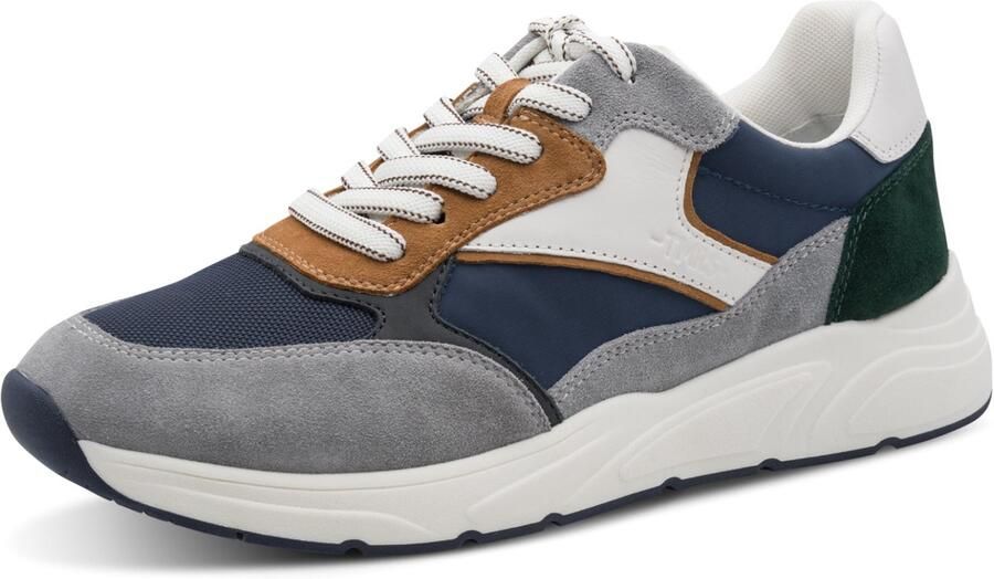 Tamaris Blauwe Stijlvolle Sneakers met Ronde Neus