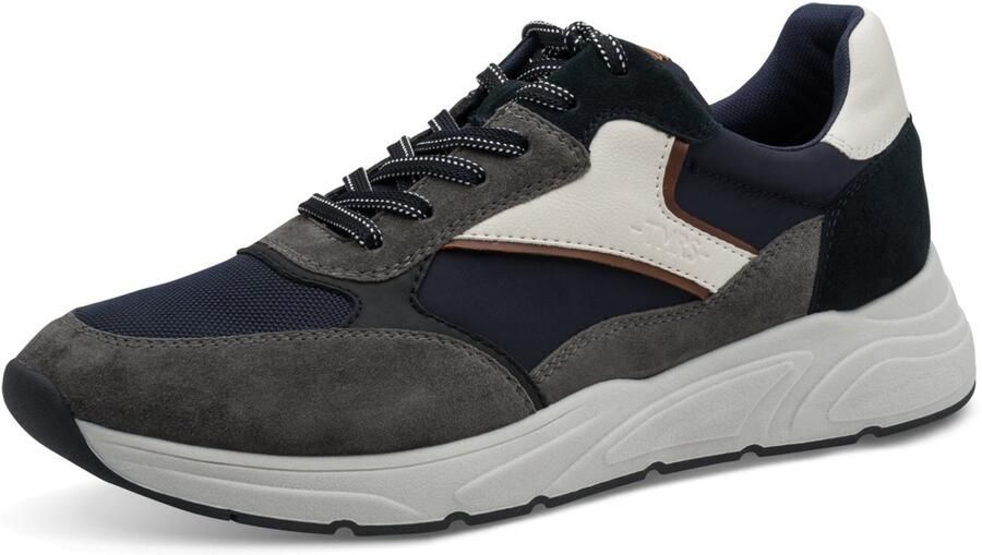 Tamaris Men TMRS by Tamaris Heren Sneakers -blauw - Foto 2