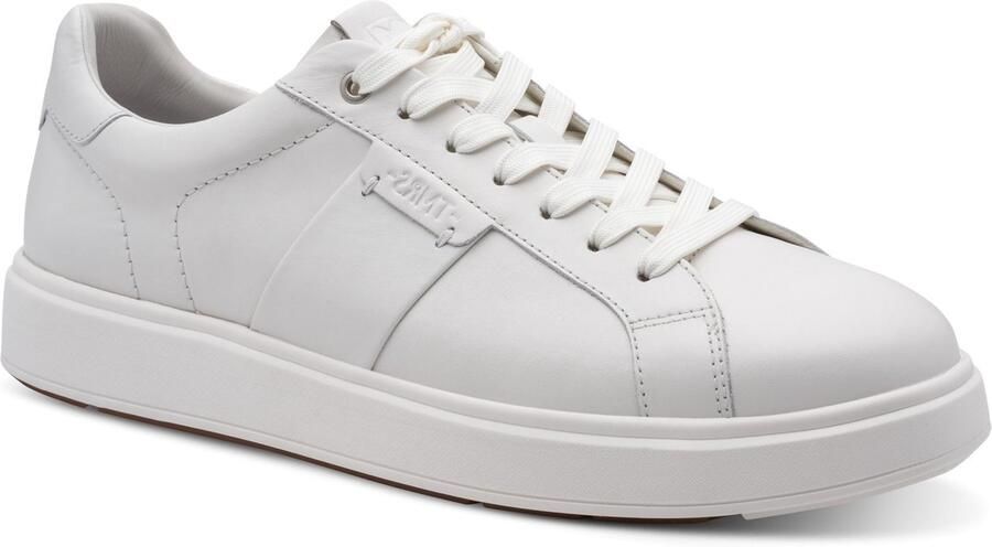 Tamaris heren leren sneaker 1-13625-47-117 lage schoen wit - Foto 3