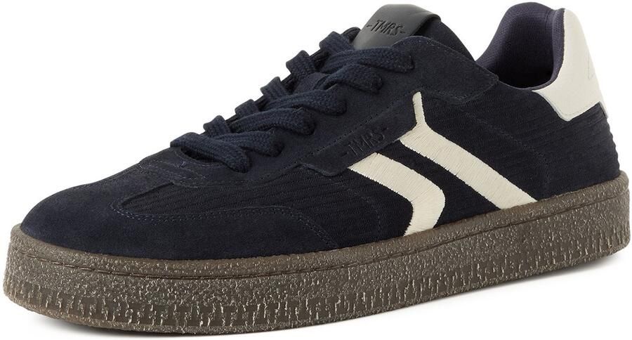 Tamaris Sportieve veterschoen navy wit
